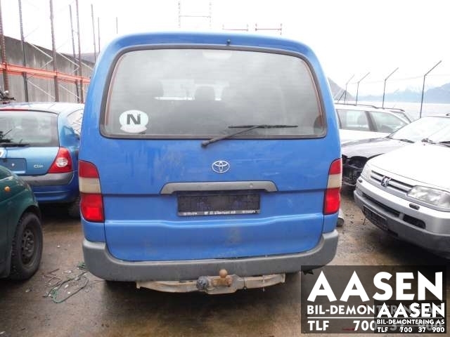Toyota Hiace 2001-2006 (Fase 2) , Motorkode: 2KD-FTV, Girkassekode: