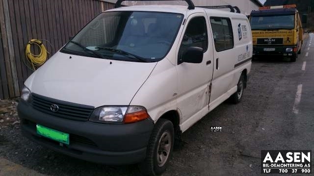 Toyota Hiace 2001-2006 (Fase 2) , Motorkode: 2KD-FTV, Girkassekode: 