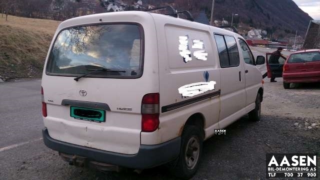 Toyota Hiace 2001-2006 (Fase 2) , Motorkode: 2KD-FTV, Girkassekode: 