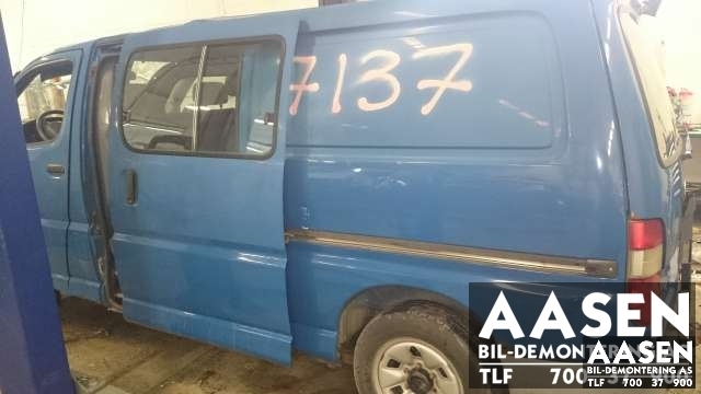 Toyota Hiace 1996-2001 (Fase 1) , Motorkode: , Girkassekode: