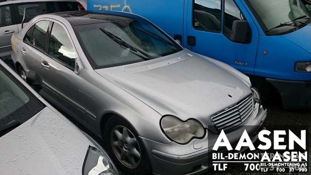 Mercedes C-Klasse 2000-2004 (Fase 1) (W203) (W203), Motorkode: , Girkassekode: