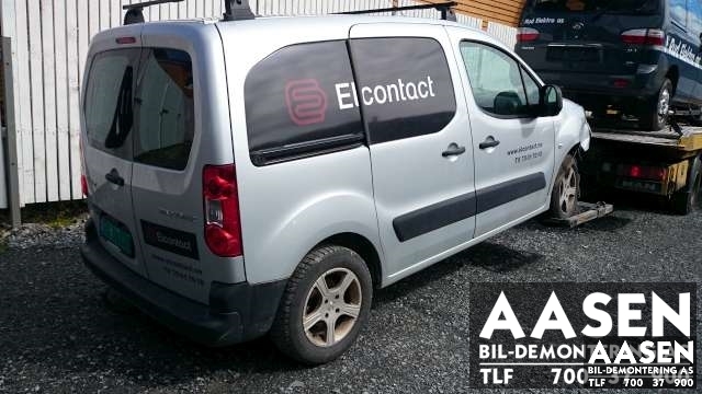 Peugeot Partner 2008-2015 (Type II, Fase 1) , Motorkode: , Girkassekode: 