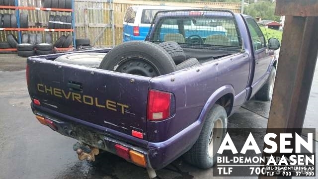 Chevrolet Blazer S-10 1995-2005 , Motorkode: , Girkassekode: 