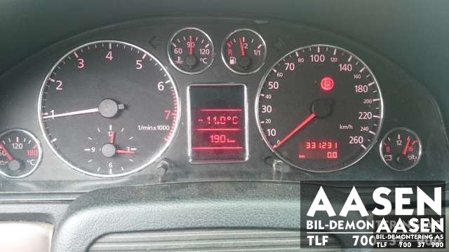 Audi A4 1999-2001 (Type I, Fase 2) (B5) (B5), Motorkode: , Girkassekode: DVX