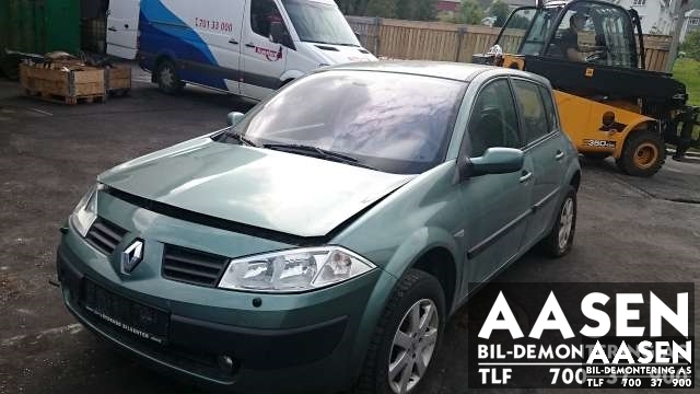 Renault Megane 2003-2005 (Type II, Fase 1) , Motorkode: , Girkassekode: 