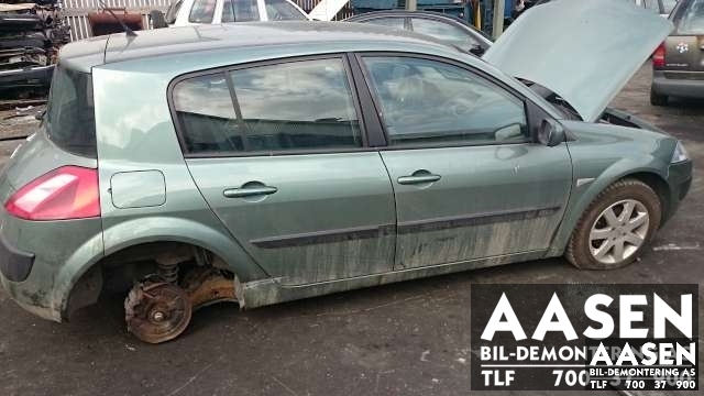 Renault Megane 2003-2005 (Type II, Fase 1) , Motorkode: , Girkassekode: 