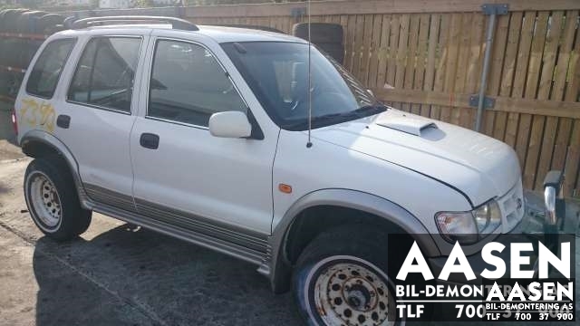 Kia Sportage 1995-2004 (Type I) , Motorkode: , Girkassekode: