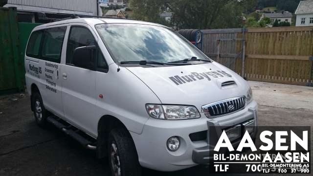Hyundai H-1 1998-2005 (Type I, Fase 1) , Motorkode: , Girkassekode:
