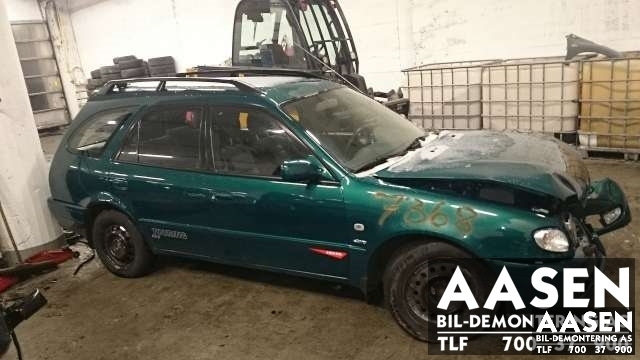 Toyota Corolla 2000-2002 (Fase 2) , Motorkode: , Girkassekode: