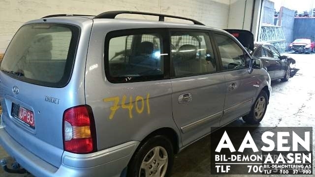 Hyundai Trajet 2001-2007 , Motorkode: , Girkassekode:
