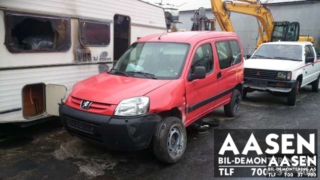Peugeot Partner 2002-2008 (Type I, Fase 2) , Motorkode: , Girkassekode: