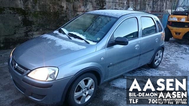 Opel Corsa C 2000-2006 , Motorkode: , Girkassekode: