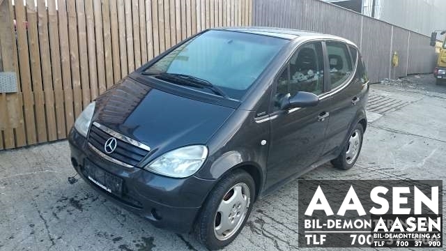 Mercedes A-Klasse 1998-2004 (W168) (W168), Motorkode: 16699030, Girkassekode: 71650600