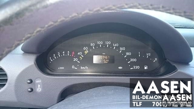 Mercedes A-Klasse 1998-2004 (W168) (W168), Motorkode: 16699030, Girkassekode: 71650600