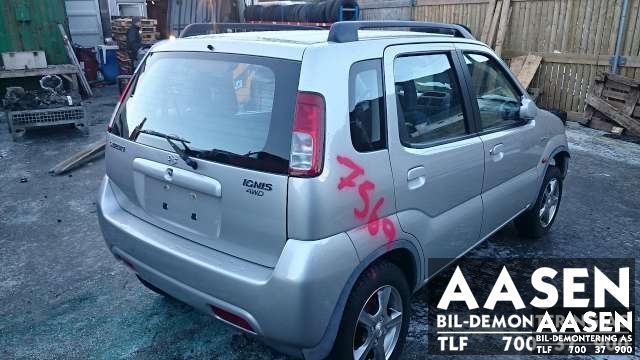 Suzuki Ignis 2000-2006 (Type I) (JAPAN) (JAPAN), Motorkode: , Girkassekode: