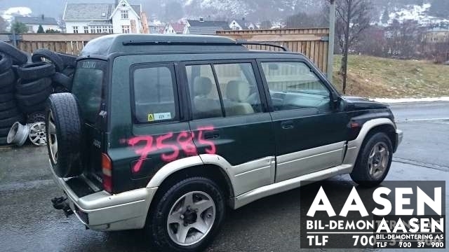 Suzuki Vitara 1992-1999 (Type I, Fase 2) , Motorkode: RF, Girkassekode: