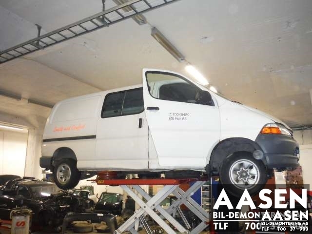 Toyota Hiace 1996-2001 (Fase 1) , Motorkode: , Girkassekode: 