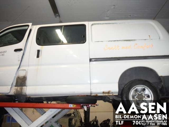 Toyota Hiace 1996-2001 (Fase 1) , Motorkode: , Girkassekode: 