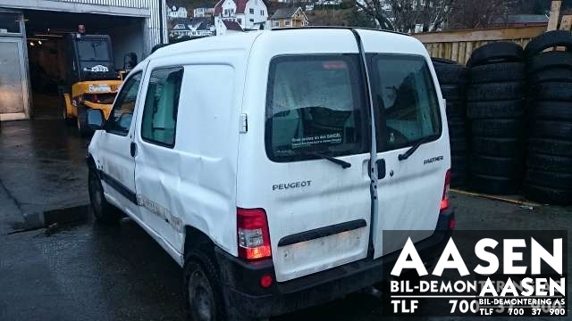 Peugeot Partner 2002-2008 (Type I, Fase 2) , Motorkode: , Girkassekode: