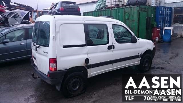 Peugeot Partner 2002-2008 (Type I, Fase 2) , Motorkode: , Girkassekode: