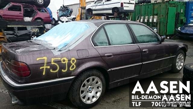 BMW 7-Serie 1993-2001 (E38) (E38), Motorkode: M52B28, Girkassekode: