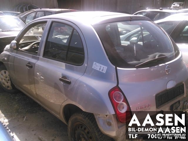 Nissan Micra 2003-2010 (K12) (K12), Motorkode: CR10, Girkassekode: 
