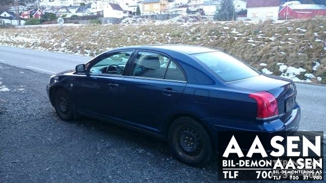 Toyota Avensis 2003-2008 (Type II) , Motorkode: , Girkassekode: