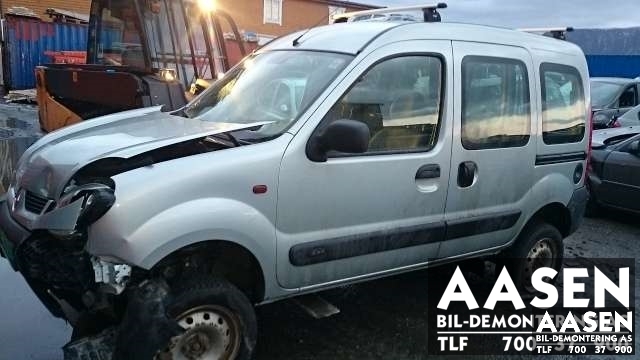 Renault Kangoo 2003-2007 (Type I, Fase 2) , Motorkode: , Girkassekode: 