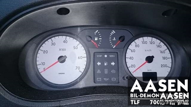 Renault Kangoo 2003-2007 (Type I, Fase 2) , Motorkode: , Girkassekode: 