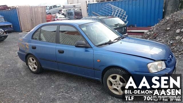 Hyundai Accent 1999-2002 (Type II, Fase 1) , Motorkode: , Girkassekode: 