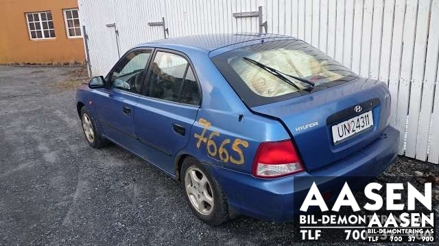 Hyundai Accent 1999-2002 (Type II, Fase 1) , Motorkode: , Girkassekode: 