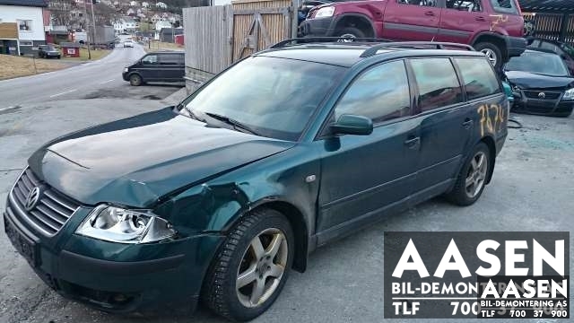 VW Passat 2001-2005 (B5,3BG) (B5,3BG), Motorkode: AVB, Girkassekode: EEN