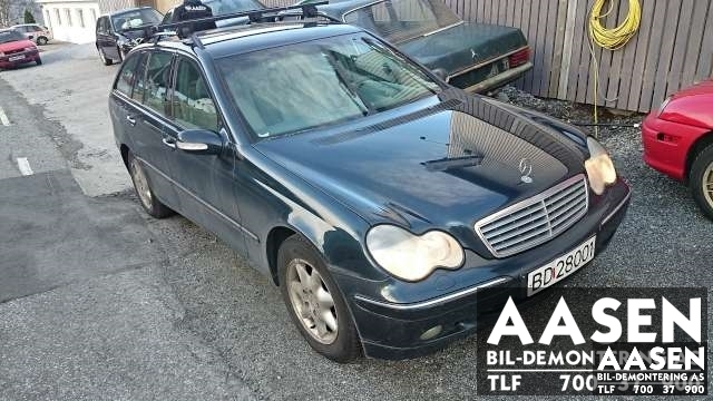Mercedes C-Klasse 2000-2004 (Fase 1) (W203) (W203), Motorkode: , Girkassekode: