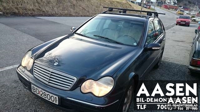 Mercedes C-Klasse 2000-2004 (Fase 1) (W203) (W203), Motorkode: , Girkassekode: