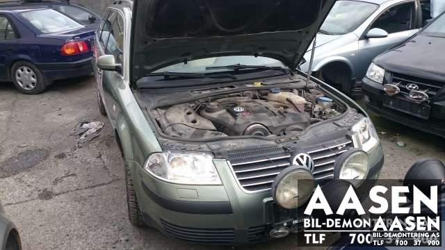 VW Passat 2001-2005 (B5,3BG) (B5,3BG), Motorkode: AVF, Girkassekode: FRK