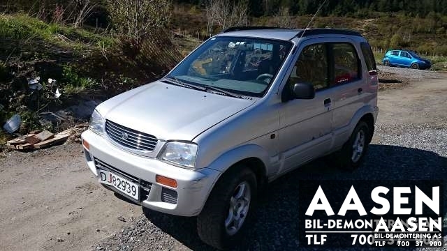Daihatsu Terios 1998-2000 , Motorkode: , Girkassekode: 