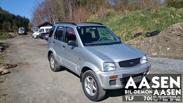 Daihatsu Terios 1998-2000 , Motorkode: , Girkassekode: 