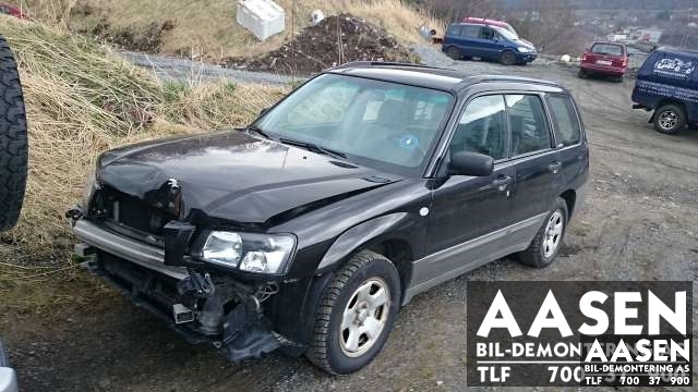Subaru Forester 2002-2005 (Type II, Fase 1) , Motorkode: EJ20, Girkassekode: JC-TY755XS4AA