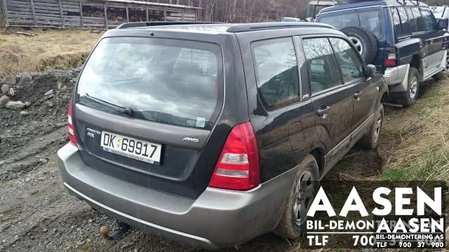 Subaru Forester 2002-2005 (Type II, Fase 1) , Motorkode: EJ20, Girkassekode: JC-TY755XS4AA