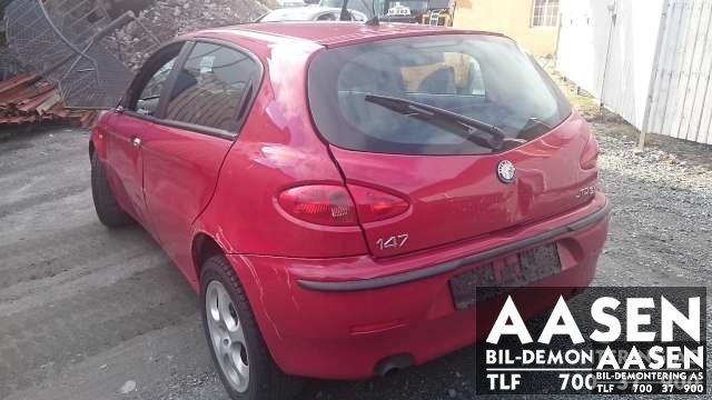 Alfa Romeo 147 2001-2009 , Motorkode: 192A5000, Girkassekode: 