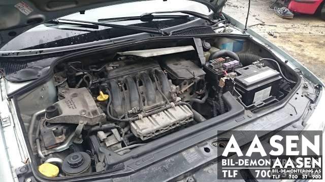 Renault Laguna 2001-2005 (Type II, Fase 1) , Motorkode: , Girkassekode: