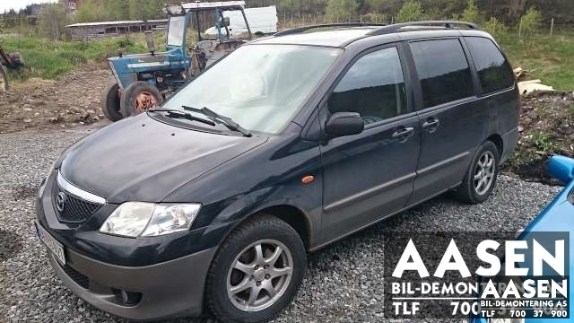 Mazda MPV 2002-2003 (Type II, Fase 2) , Motorkode: , Girkassekode:
