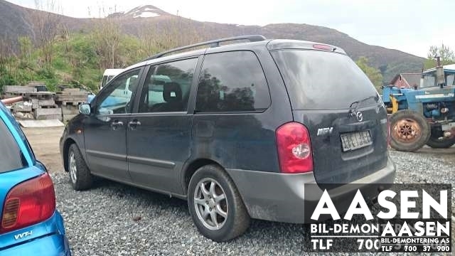 Mazda MPV 2002-2003 (Type II, Fase 2) , Motorkode: , Girkassekode: