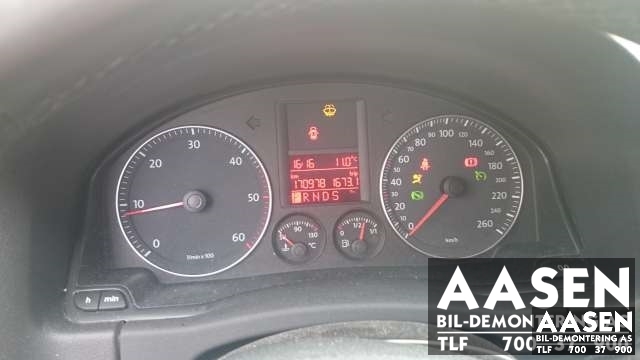 VW Golf, Plus/Cross 2005-2009 (Fase 1) , Motorkode: , Girkassekode: 