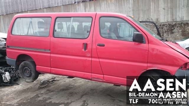 Toyota Hiace 2001-2006 (Fase 2) , Motorkode: , Girkassekode: 