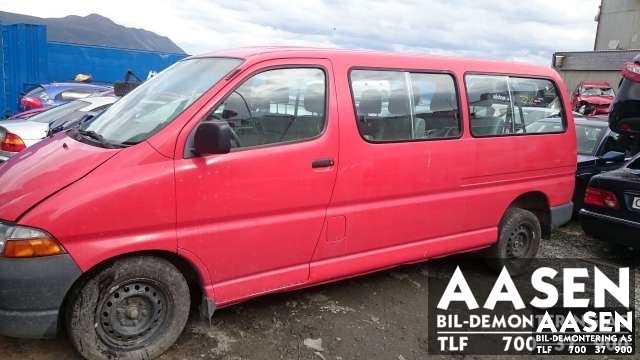 Toyota Hiace 2001-2006 (Fase 2) , Motorkode: , Girkassekode: 