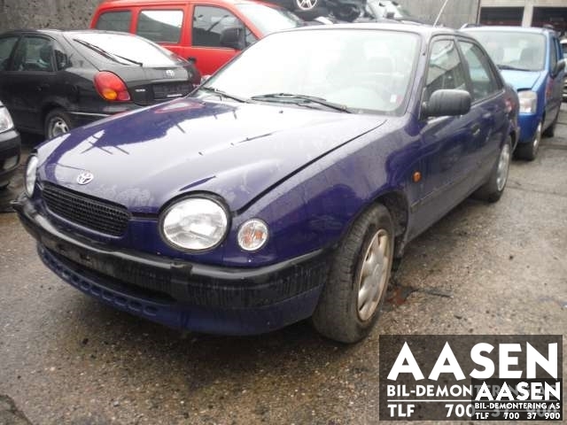 Toyota Corolla 1997-2000 (Fase 1) , Motorkode: , Girkassekode: 