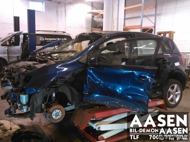 VW Polo 2009-2014 (Type V, Fase 1) , Motorkode: CFWA, Girkassekode: MZN