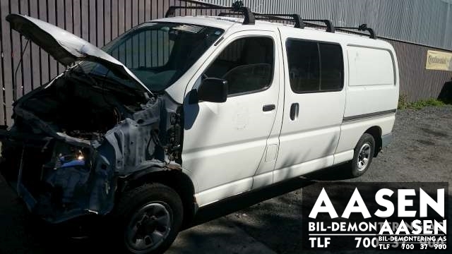 Toyota Hiace 1996-2001 (Fase 1) , Motorkode: , Girkassekode: 
