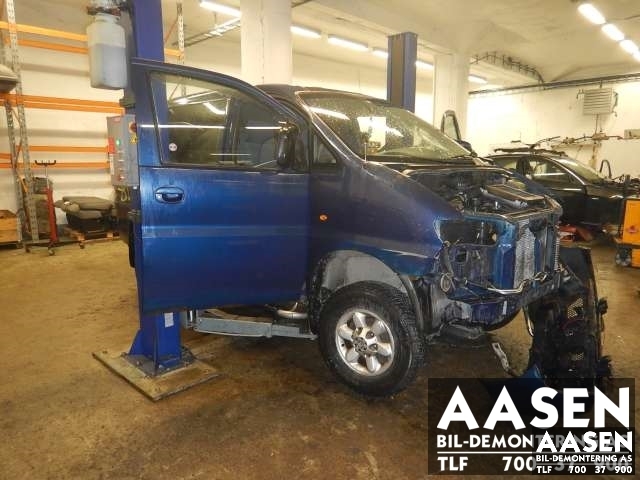 Hyundai H-1 1998-2005 (Type I, Fase 1) , Motorkode: , Girkassekode: 